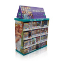 Advertising Cardboard Floor Display Rack, Pop Store Display Stand